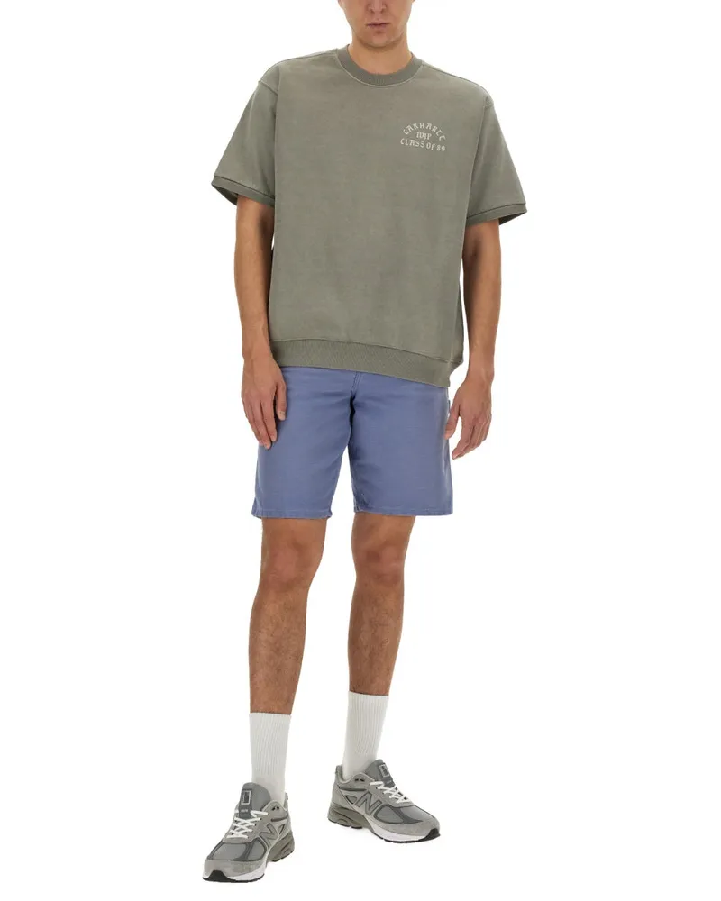Carhartt WIP Organic Cotton Bermuda Shorts — Blue Blue