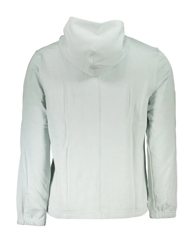 Calvin Klein Cotton-Blend Hooded Hoodie — Green Green