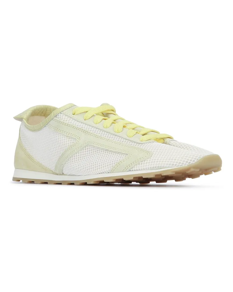 Jacquemus Men's Les Tennis Dustyyellow Sneaker Yellow