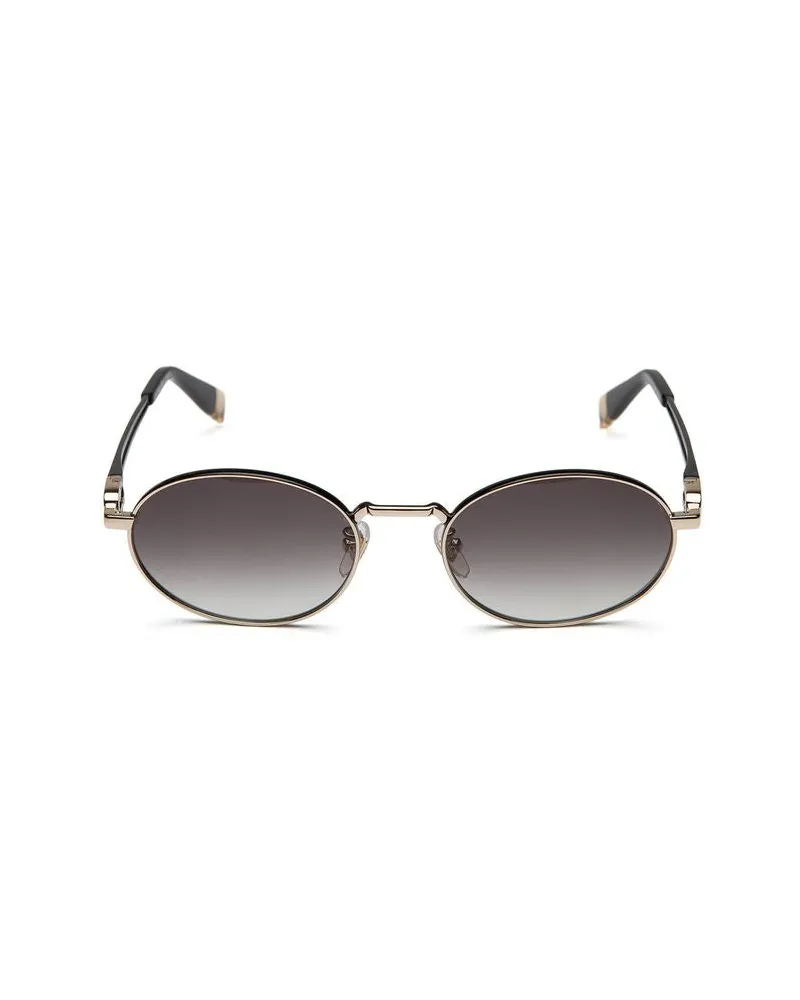 Furla Women's Sunglasses Oro Rose Luc. W-Parts Black Luc Metal Eyewear - Rose' W/parts Rose