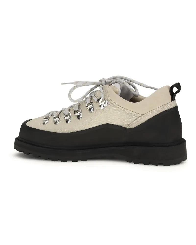 Diemme Men's Roccia Basso Sport Trekking Boots Beige Cordura Sneaker Beige