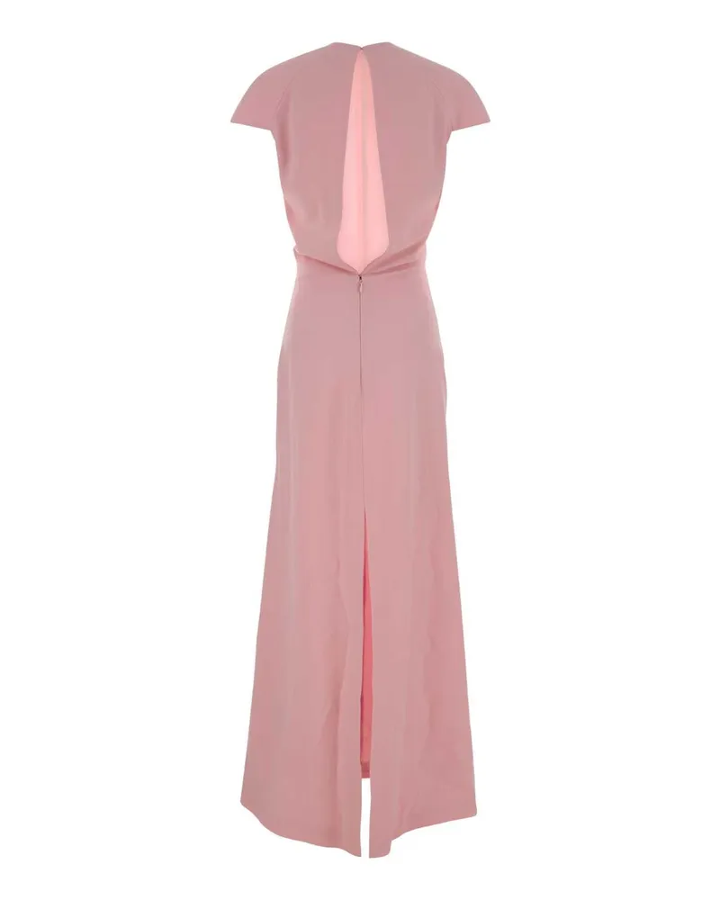 Jil Sander 668 Abiti Lunghi Dress Pink