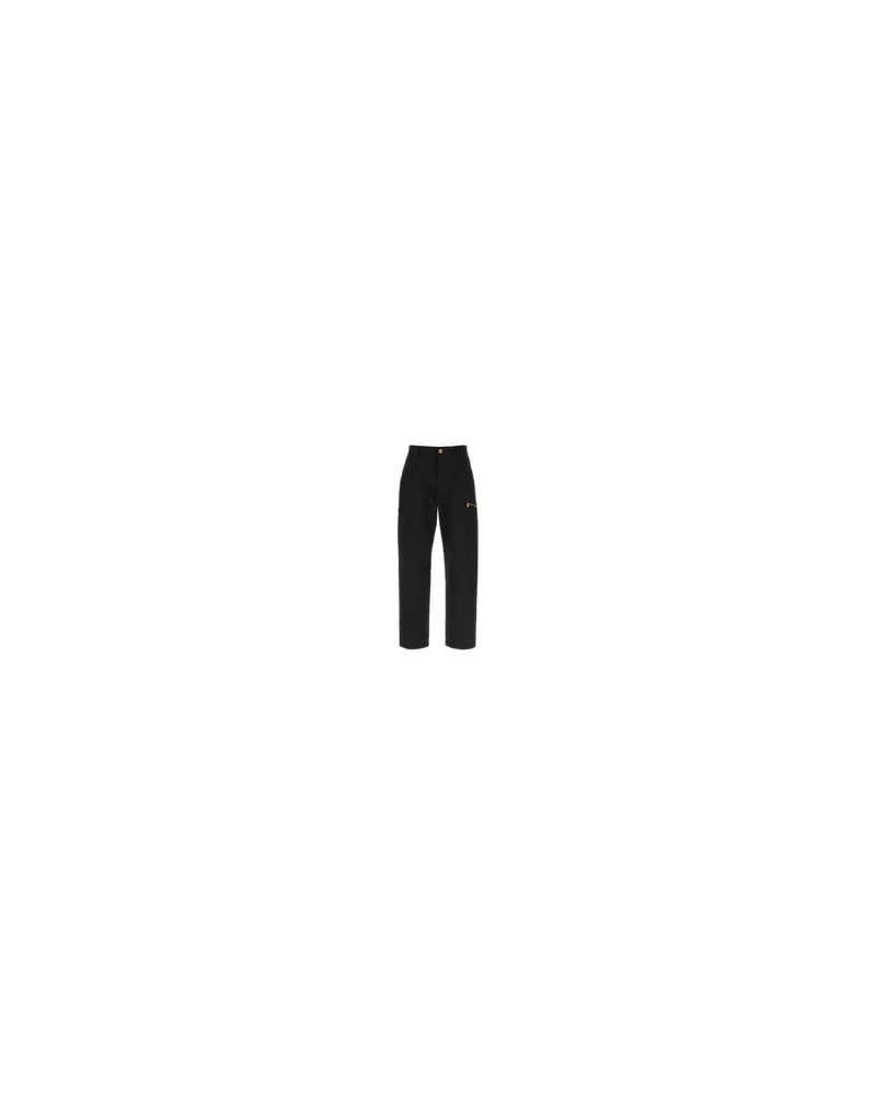 Versace 10215531a12651 1b000 Black Pantaloni Trousers Black