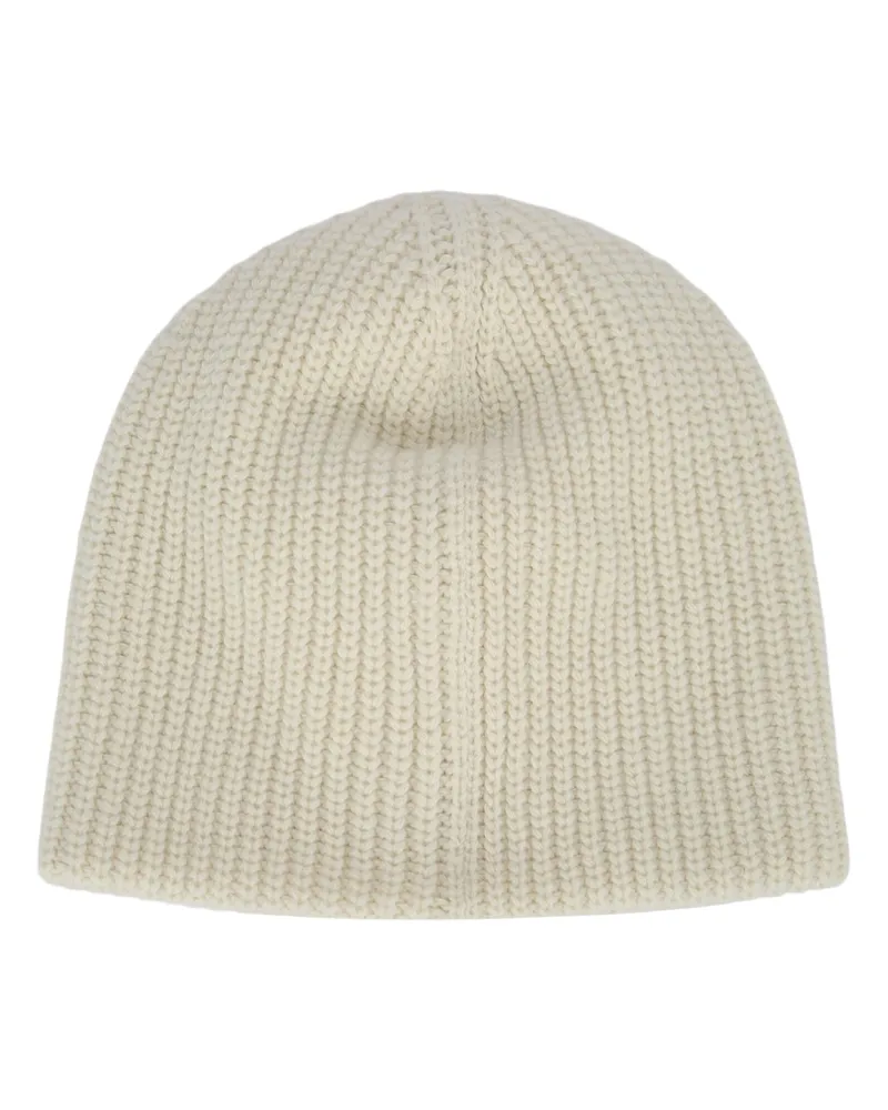 Jacquemus Women's Le Bonnet Espiral Offwhite Principal:virgin Wool Cappelli E Fasce Per Capelli Hat White