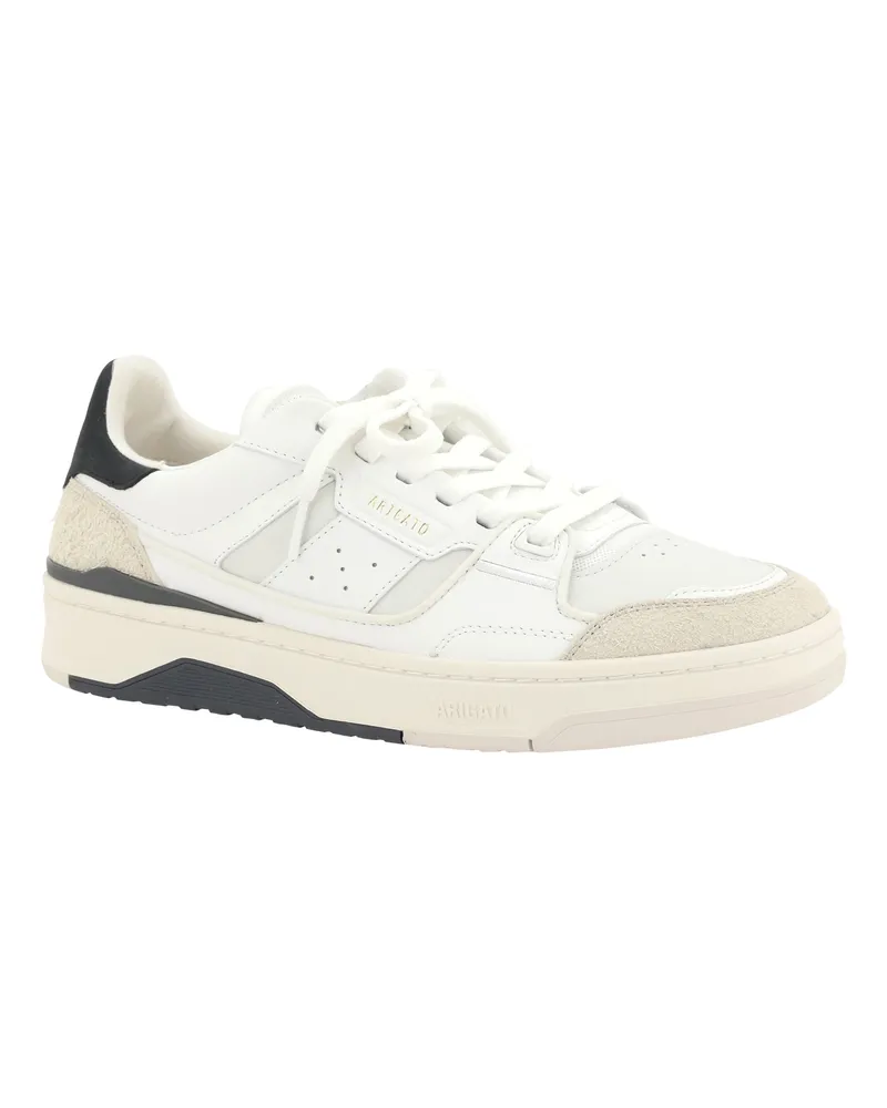 Axel Arigato Men's Clay Sneakers Off White-Dk Blue White/dk White