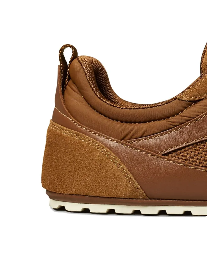 Tory Burch Field Leather Sneaker — Cognac Cognac