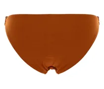 Stretch Nylon Bikini Bottom — Orange