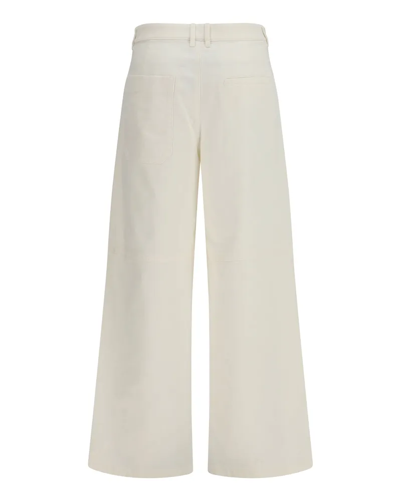 Max Mara Ellisse Trousers — White White