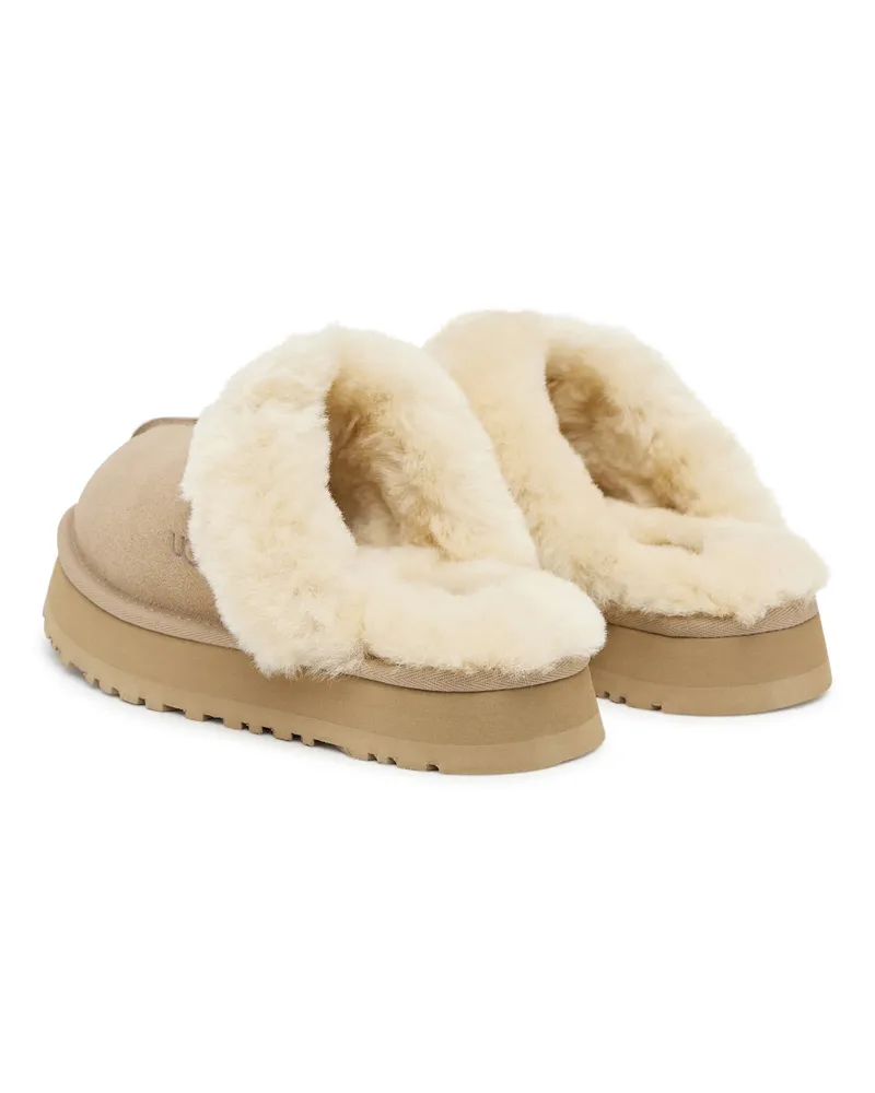 UGG Women's Disquette Slippers Beige Shoes > Flats Beige