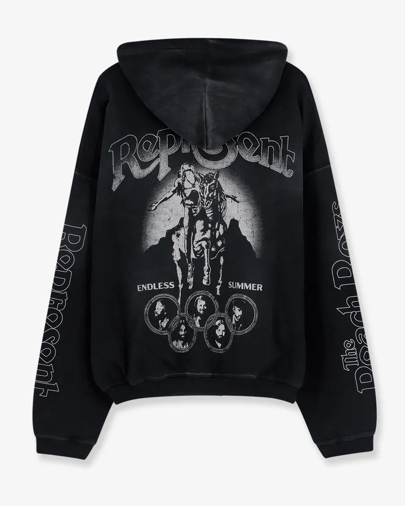 REPRESENT Men's Sweatshirt Endless Summer Grey Cotton Sweatshirts Sweater Gray