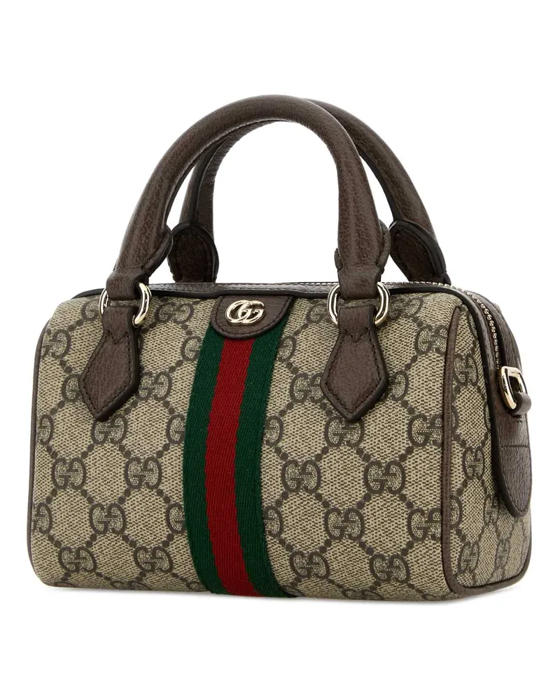 Gucci Women's Printed Canvas Mini Ophidia Handbag Oldbebnacerovrv Borse A Mano Bag Beige