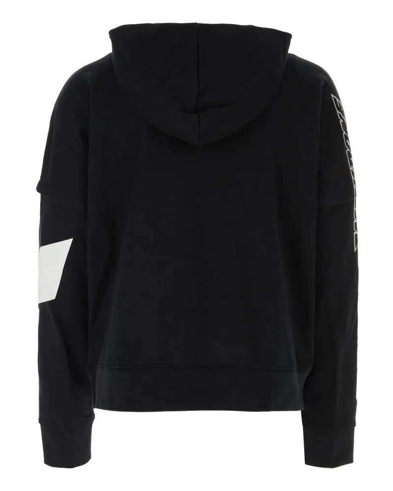 WE 11 DONE Men Felpa Black Cotton Felpe Sweater Black