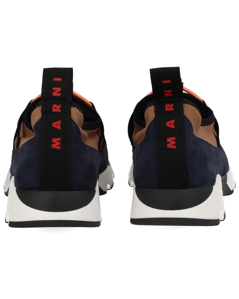 Marni Polyamide-Nylon Running Sneaker — Brown Brown
