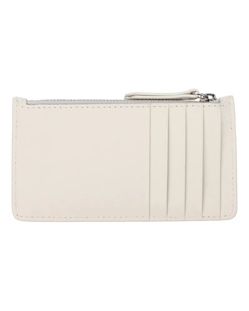 Maison Margiela Women's Beige Leather Wallet Beige