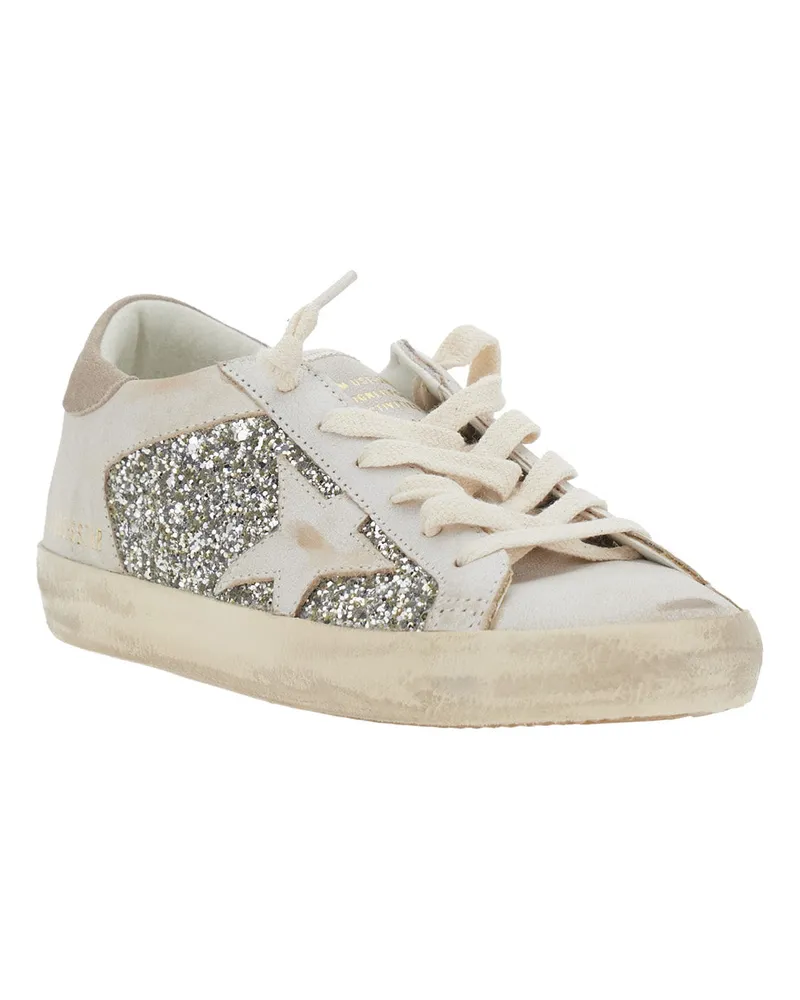 Golden Goose Women's Low Top Sneakers Beige Suede Trainers Beige