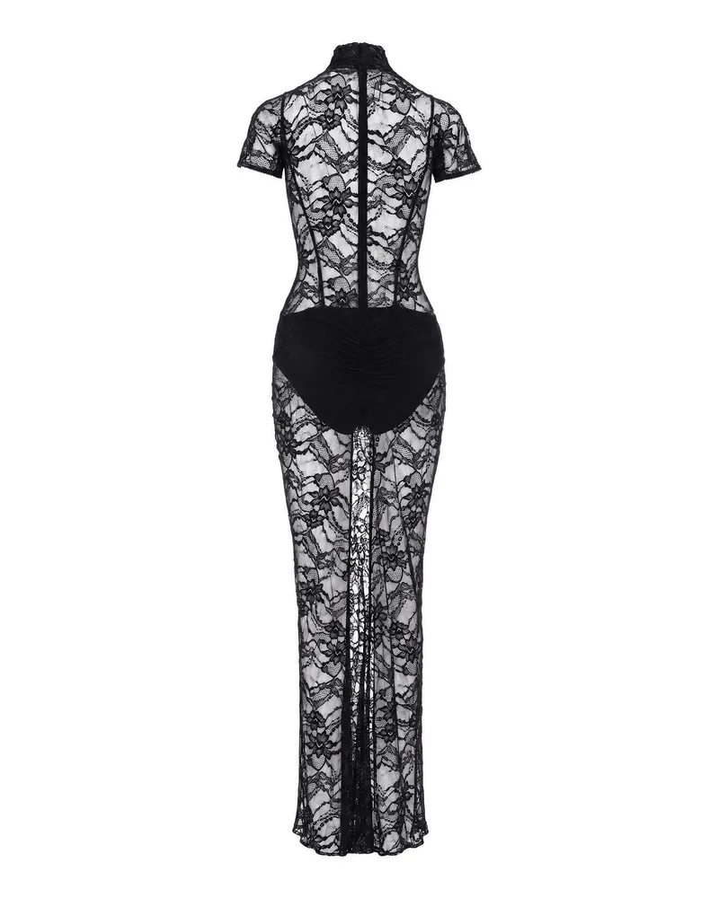 ANDAMANE Palma Maxi Dress — Black Black