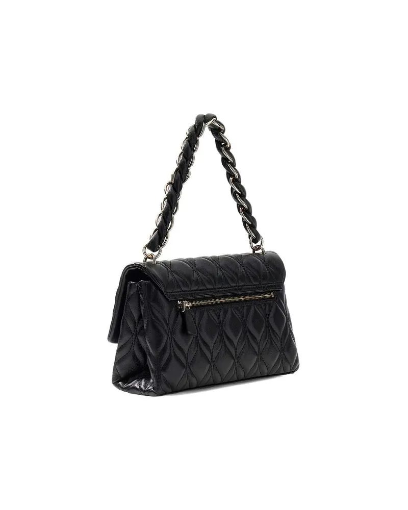 Guess Women's Crossbody Bag Black Polyurethane - Crossbody-Bags Black