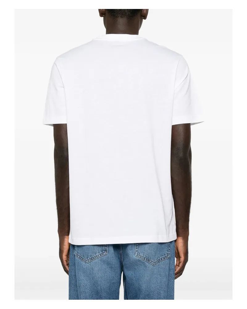 HUGO BOSS Cotton Crew Neck T-Shirt — White White