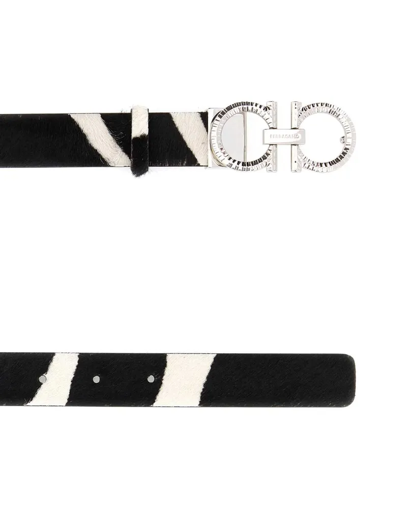 Ferragamo 230476790097 Bianconero Cinture Belt Multicolor