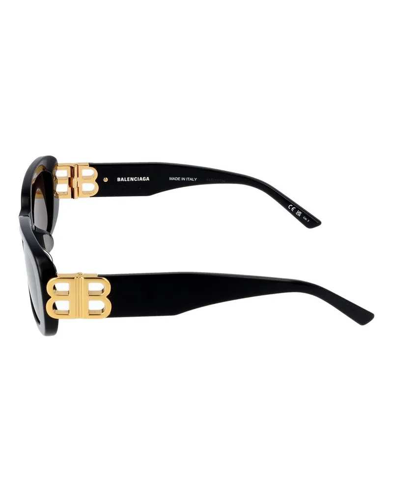 Balenciaga Women's Sunglasses  Bb0310sk 001 Black Grey 22-140 Acetate Black