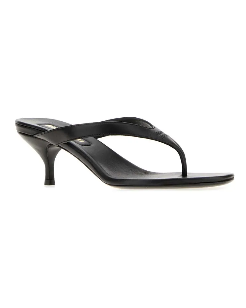 Miu Miu Tacco Heel — Black Black