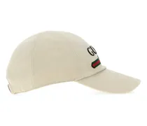 Men's Cap Baseball Beige Cotton