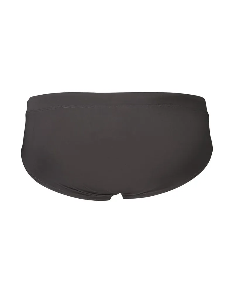 Tommy Hilfiger Logo-Embroidered Swim Briefs — Black Black