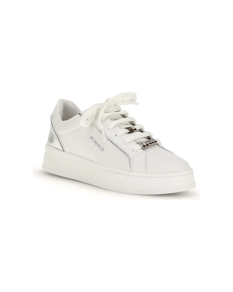 Pinko Iris Sneaker — White Milk