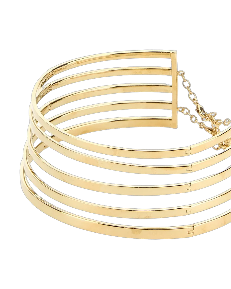 Amina Muaddi Goldbase Collane Necklaces Gold