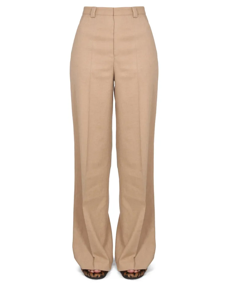 RED Valentino Flared Trousers — Beige Beige