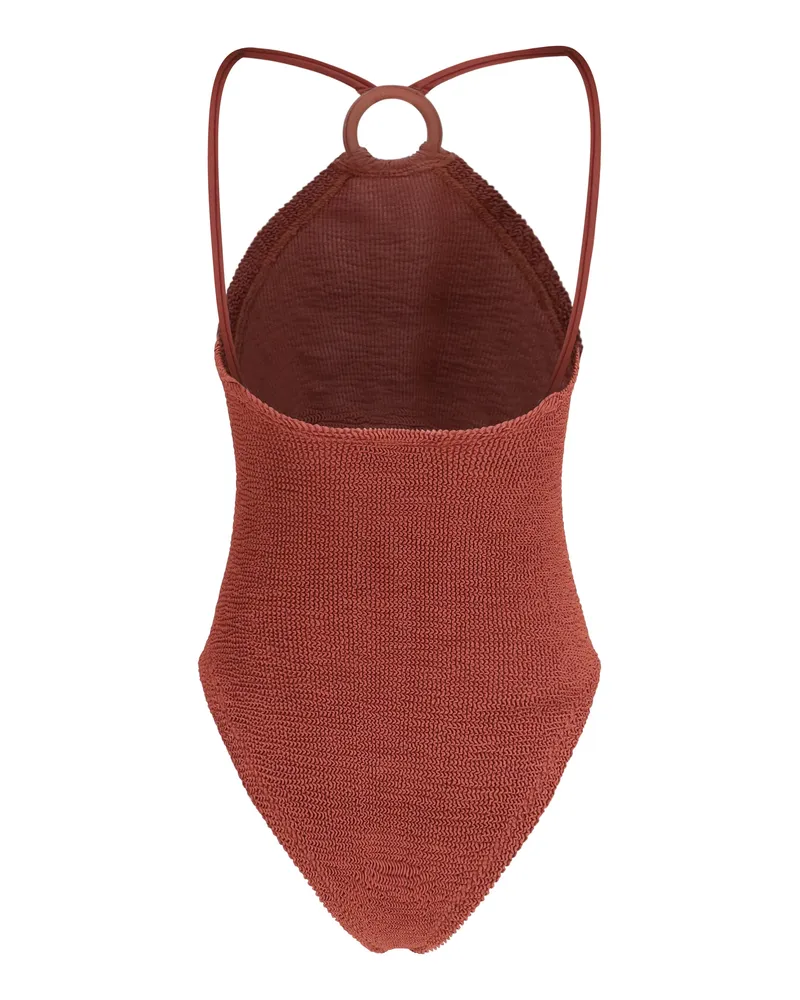 Hunza G Jasmine Swimsuit — Red Red