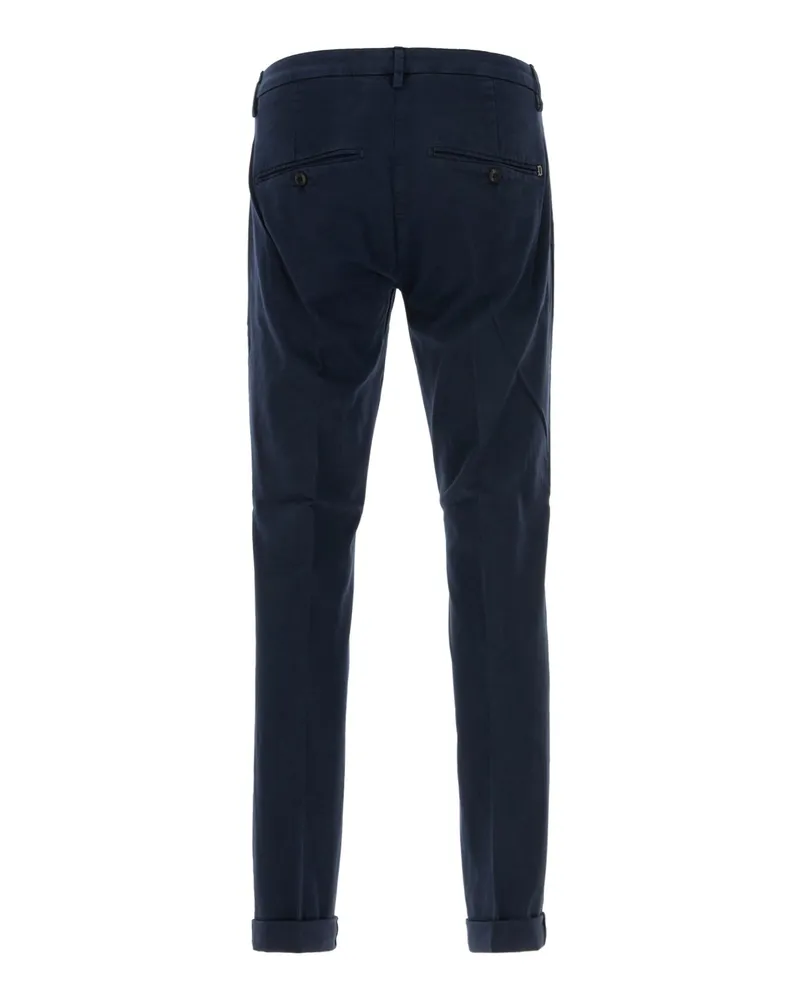 Dondup Men's Gaubert Trousers Navy Cotton Navy