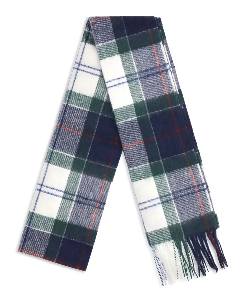 Barbour Women's Tartan Scarf Lt Evergreen Scarfs Multicolor
