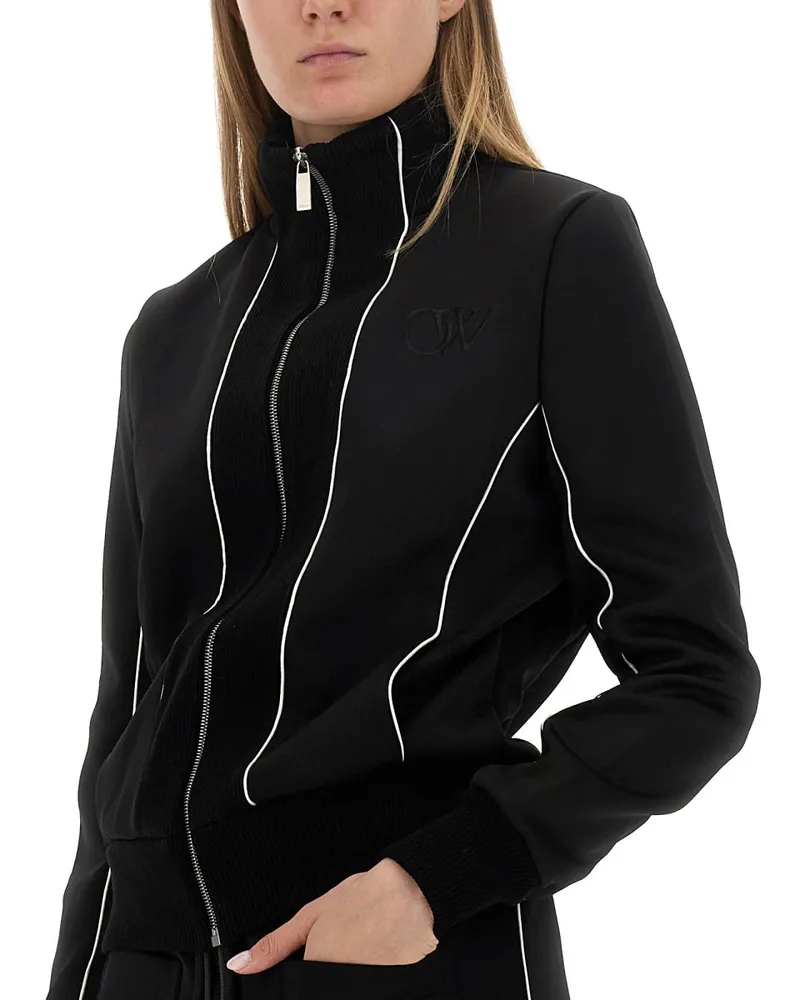 OFF-WHITE Technical Fabric Jacket — Black Black