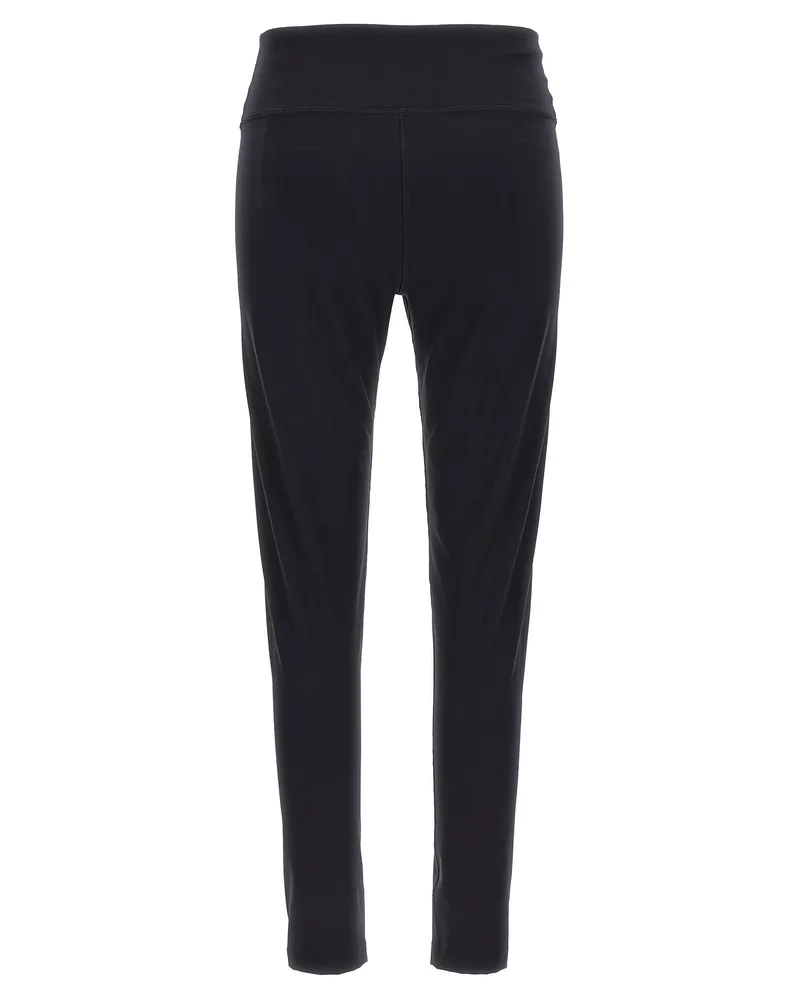 Balenciaga Reflective Logo Leggings — Black Black
