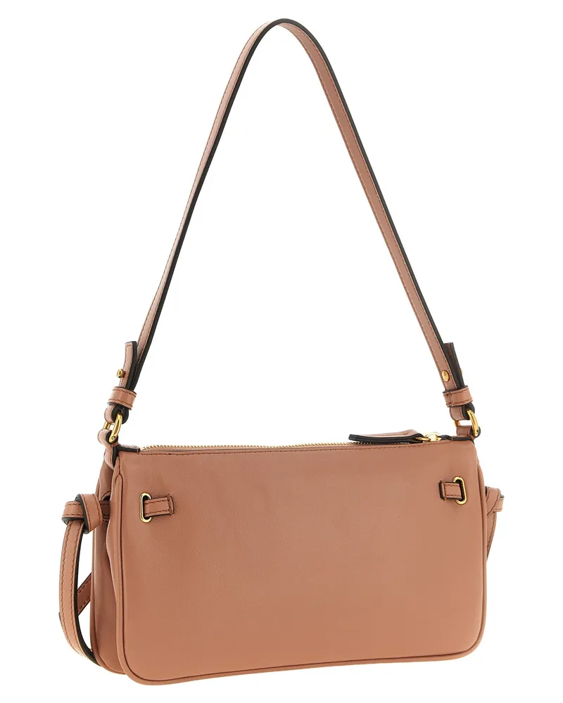 Chloé Paddington Lambskin Leather Clutch — Tan Tan