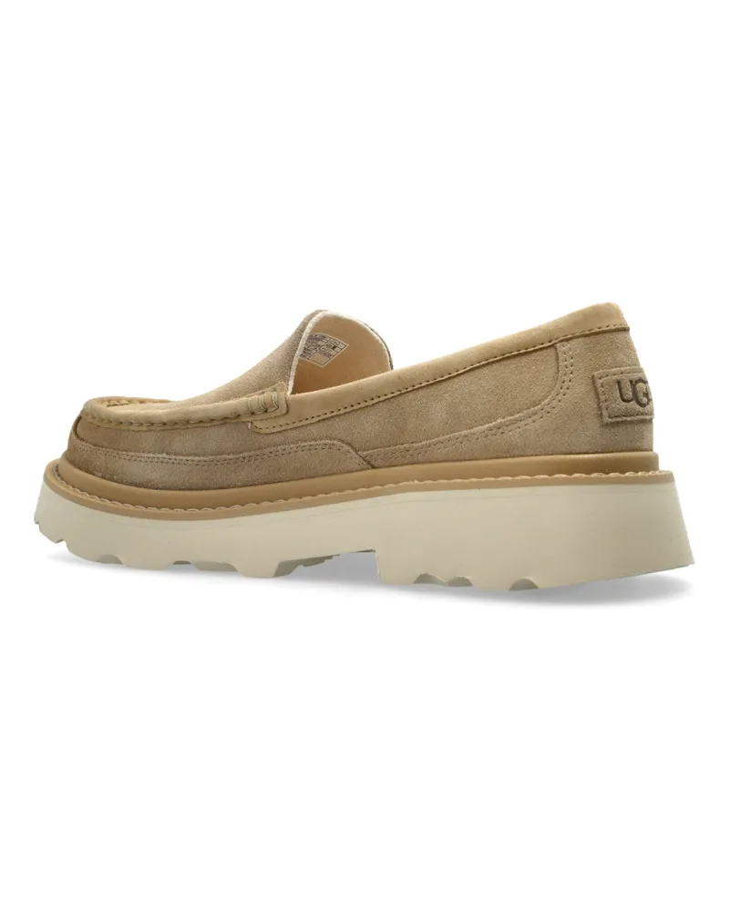 UGG Men's Ascot Lug Loafers Beige Shoes > & Sandals Beige