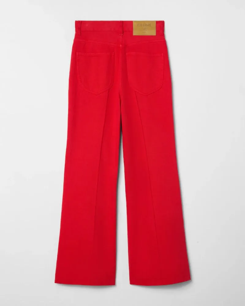 Celine H26 Jeans — Red Red