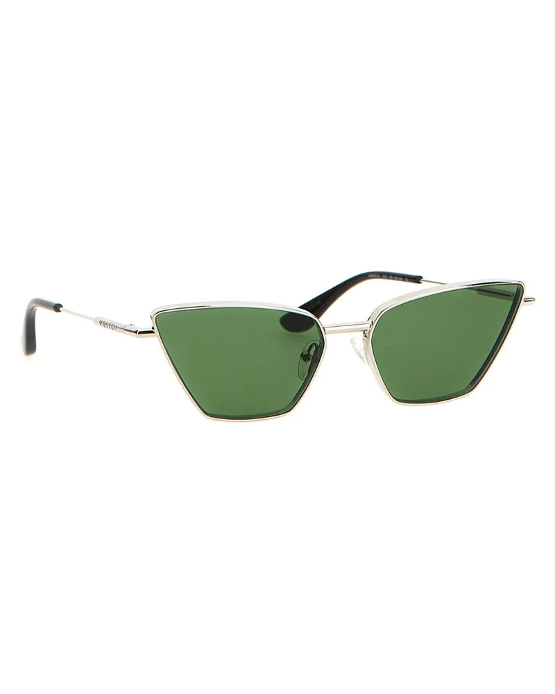 Alexander McQueen Cat-Eye Sunglasses — Green Green