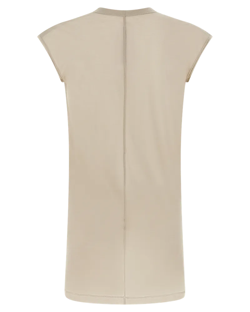 Rick Owens Men's Beige Cotton T-Shirt Beige