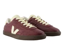 Women's Panenka Sneaker Burgundy Calfskin