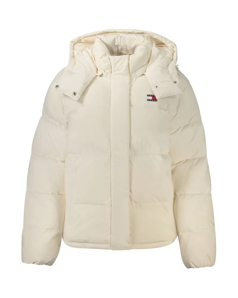 Tommy Hilfiger Removable Hood Down Jacket — White White