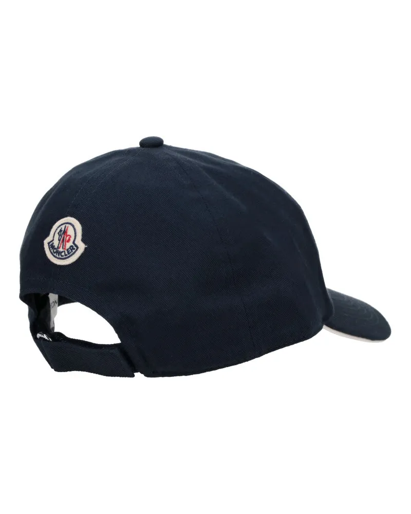 Moncler Men's Hats Blue Cotton Navy