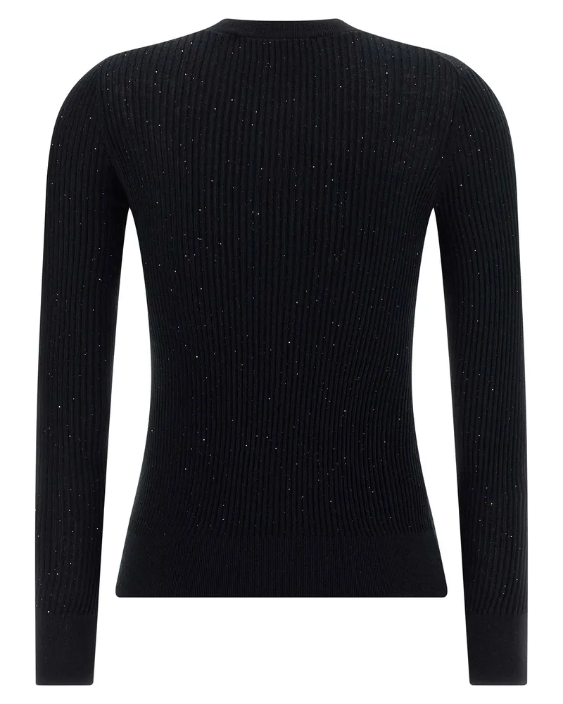 Max Mara Marabu Sweater — Black Black