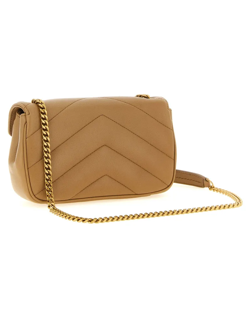 Saint Laurent Loulou Shoulder Bag — Camel Camel