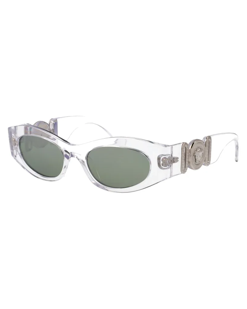 Versace Women's Sunglasses Crystal Injected Clear