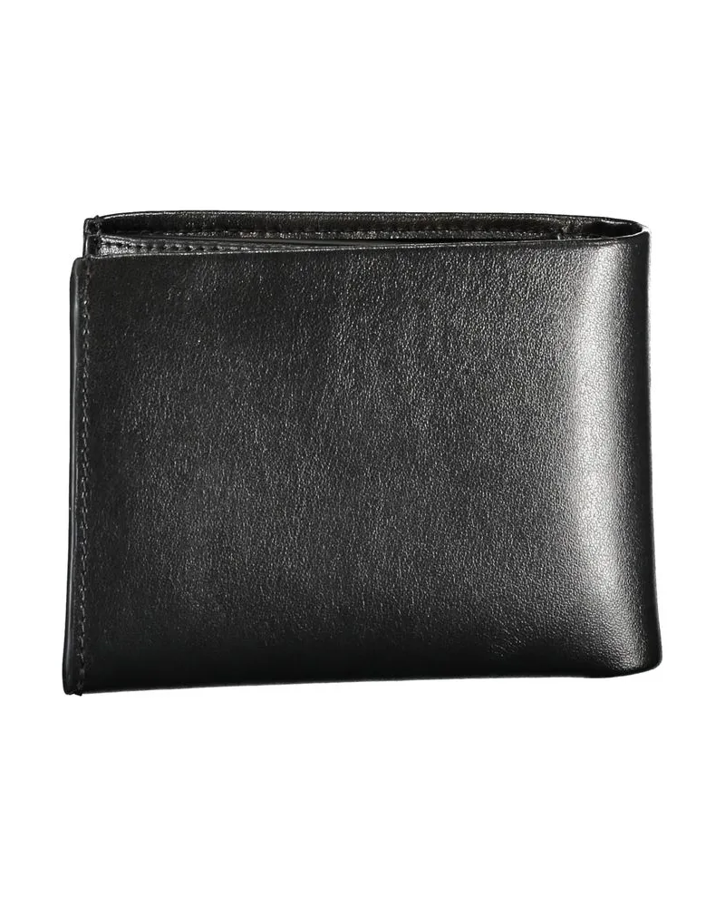 Calvin Klein Leather Wallet — Black Black