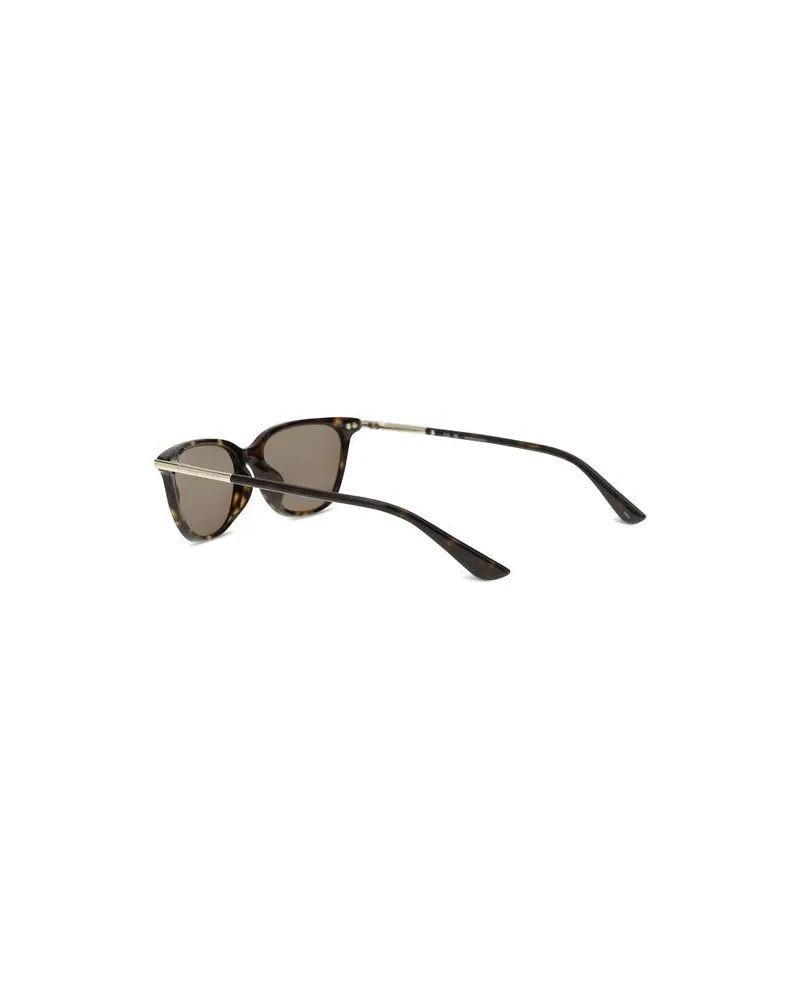 Alexander McQueen AL872994J07702305BB Sunglasses — Brown Brown