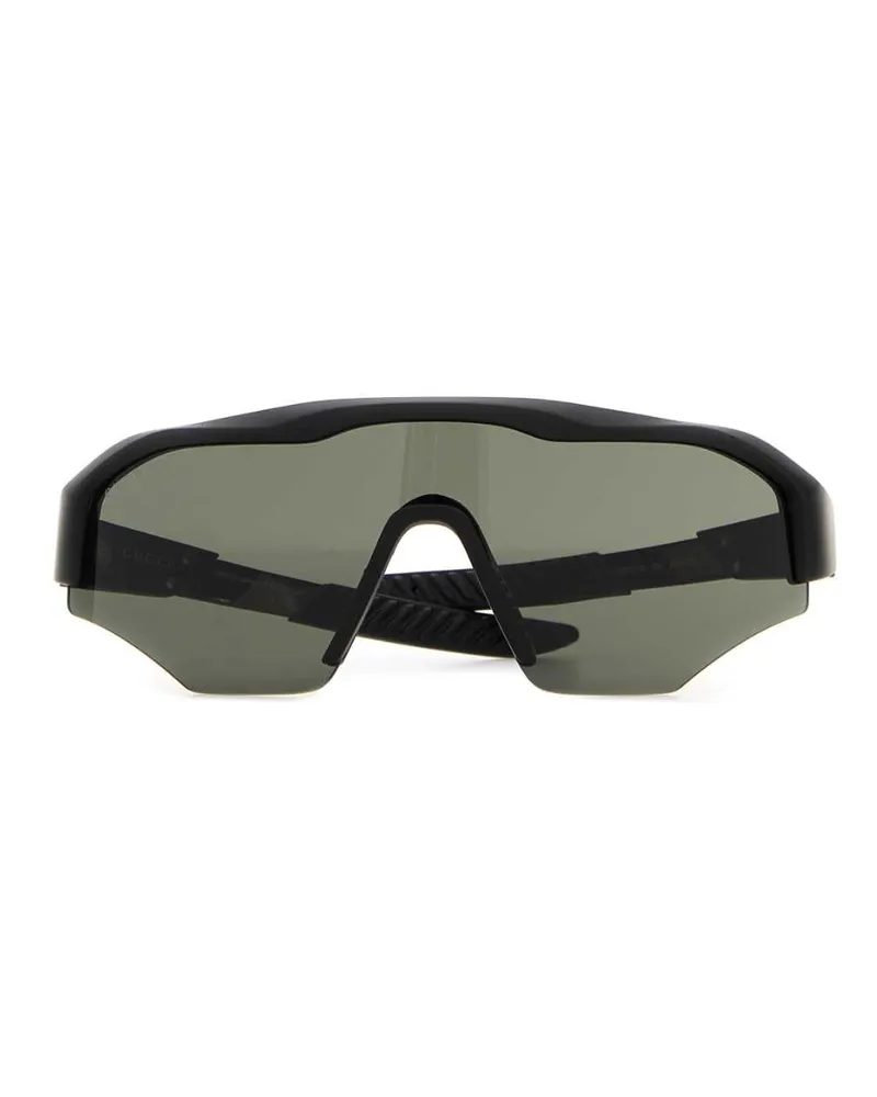 Gucci Men's Black Acetate Sunglasses Blackgrey Exterior: Occhiali Da Sole Black