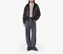 Women's English Ribbed-Knit Button-Up Cardigan Aw25 W